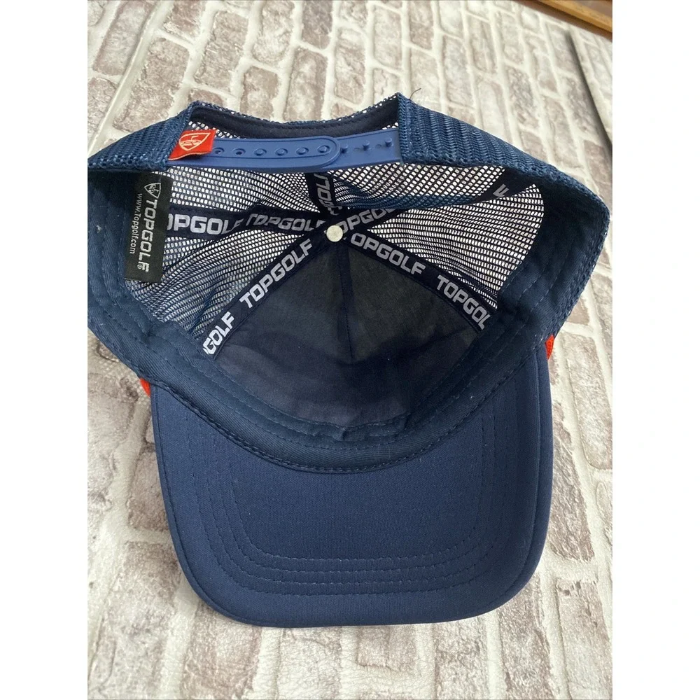 Catch Me At Top Golf Youth  Adjustable Mesh‎ Snapback Hat Cap Trucker Smiley